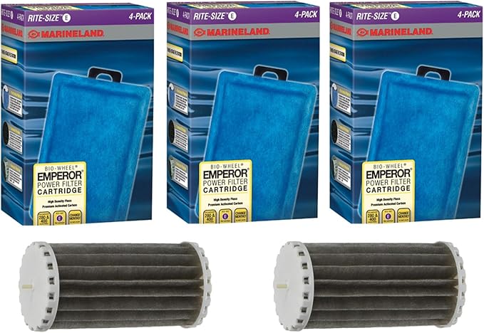 MarineLand Rite Size Aquarium Filter Cartridge Bundles (Rite Size E Bundle)