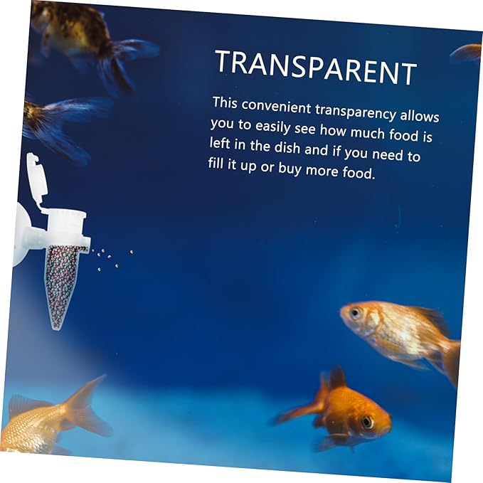HANABASS 5pcs Mini Aquarium Shrimp Feeder Cup Aquarium for Freshwater and Tanks Automatic for Fish and Shrimp