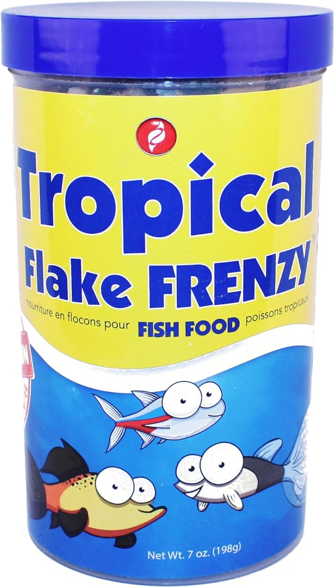 Pisces Tropical Flake Frenzy Fish Food (7oz)