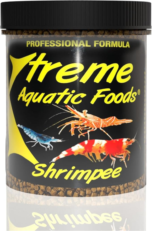 Xtreme Shrimpee 3mm Sinking Sticks: Nutrient-Rich, High-Vitamin Daily Fish Food for Shrimp, Corys, and Loaches, Ideal for Nano Tanks, Natural Treat for Vibrant Health - USA Farm Grown (3oz)