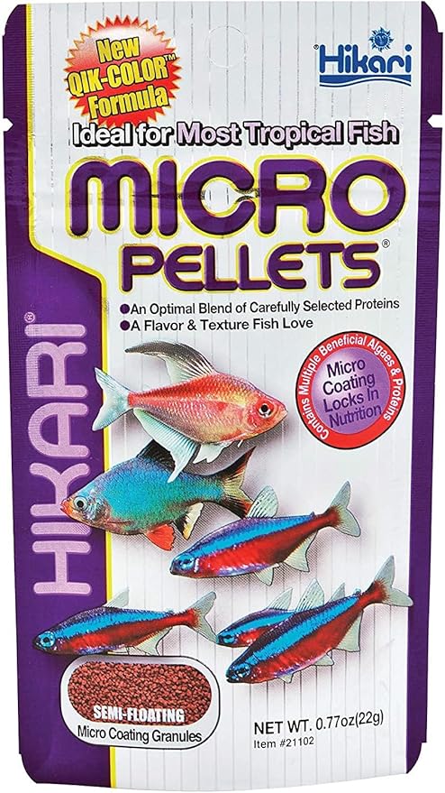 Tropical Micro Pellet Fish Food [Set of 2] Size: 0.77 Ounce
