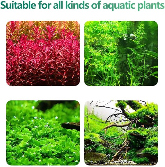 4PCS PopBloom RL90 Led Aquarium Fish Tank LED Planted Light Freshwater Aquarium Lamp for 96" 240CM Fish Tank Light with Smart APP Control