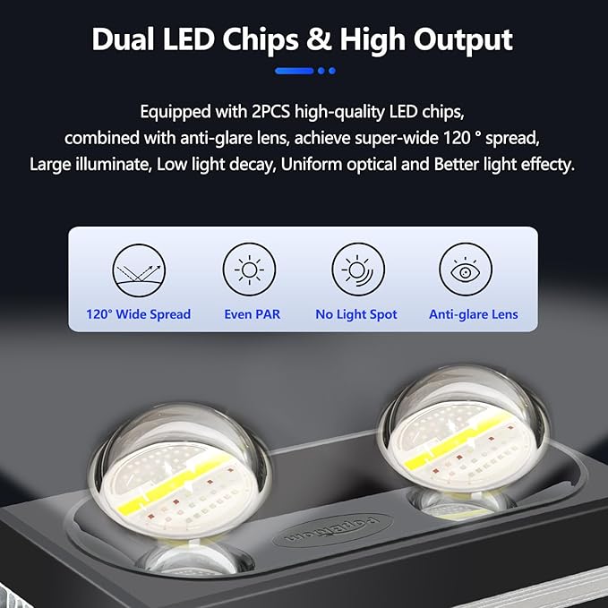 PopBloom RL180 Reef LED Light,Outperforms 200W+,Smart APP Control Fish Tank Light Reef Lights for Coral 80CM 30inch Marine Tank, Arm Mounting Aquarium Light