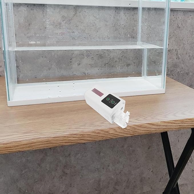 KESYOO Automatic Aquarium Feeder Fish Tank Food Dispenser with Timer for Turtles and Betta Fish, Smart Feeding Machine Compatible with Aquatic Pets, Vacation Self-Feeding Device