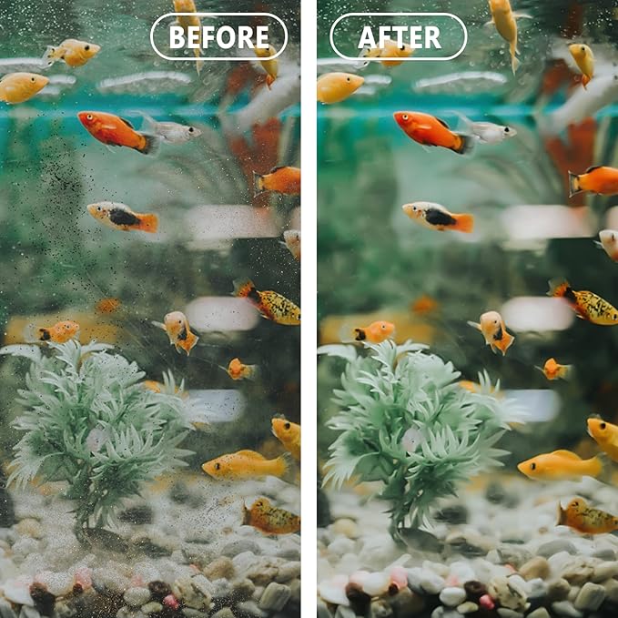 Gekufa 12 Packs Aquarium Filter Cartridges Compatible with EZ-Change #3, Aqua-Tech 20-40 & 30-60 Gallon Power Filters, Rite Size C Activated Carbon Fish Tank Filter