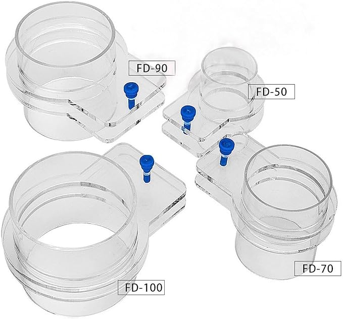 Fish Feeder, Clear Fish Feeding Ring Food Feeder, Prevent Fish Food from Spreading for Fish Tank, Aquarium, 100mm