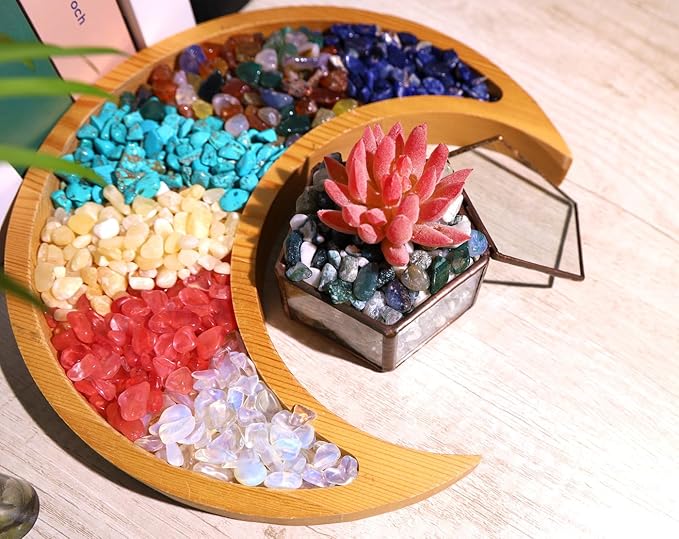 QINJIEJIE 0.9Lbs Aquatic Agate Rocks for Plant Bulk Decorative Sand Aquarium Gravel Pebbles Stones Vase Filler Fish Bowl Decorations Turtle Tank Decor Crystal Chips Rocks for Betta Fish