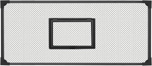 Mesh Screen Netting for Fish, DIY Magnetic Fish Tank Aquarium Screen Top Cover Multiple Sizes(60x30cm)