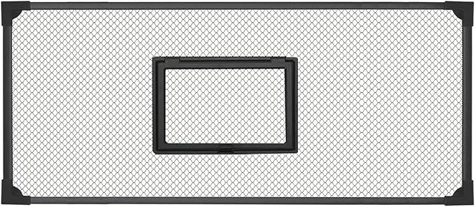 Mesh Screen Netting for Fish, DIY Magnetic Fish Tank Aquarium Screen Top Cover Multiple Sizes(100x40cm)