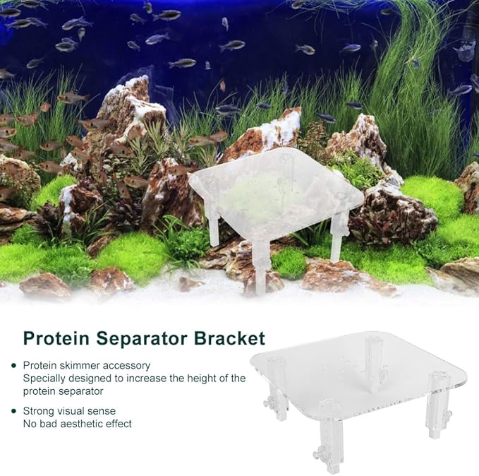 Protein Skimmer Aquarium Protein Skimmer Stand Adjustable Height Fish Tank for Aquarium(Small skimmer stand)