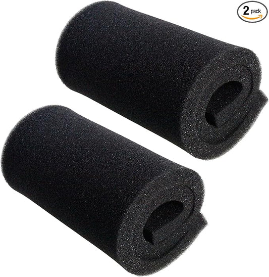 AQUANEAT 2 Pack Aquarium Bio Sponge Filter Media Pad Cut-to-Size Open Cell Foam Sheet for Fish Tank Sump (36" x 12" x 1")