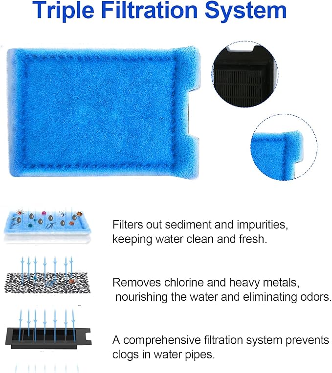 Rite-Size Z Aquarium Filters Fish Tank Filter Cartridges Compatible with Marineland Eclipse Systems & Hidden Filtration System (8 Pack)