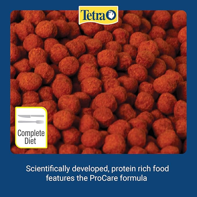 TetraCichlid fish Floating Cichlid Pellets 6 Ounces, Nutritionally Balanced Diet (77063)
