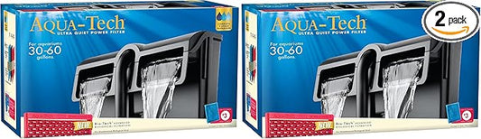 AQUA-TECH Power Aquarium Filter, 30 to 60-Gallon Aquariums, (ML90740-00) (Pack of 2)