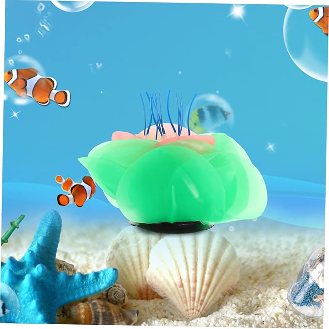 MERRYHAPY Aquarium Coral Adornment Lifelike Silicone Decorative Aquatic Plant Coral for Fish Tank Decoration Safe Non- Material for Aquarium Landscape