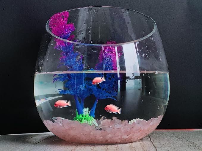 ZHIYUXI Rose Quartz Chips Fish Tank Gravel Vase Filler Stones Bulk Crushed Crystals Gemstone Polished Natural Quartz Stone Healing Crystals Glass Stones Fish Rocks