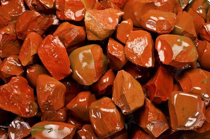 Fantasia Materials: 18 lbs Red Jasper Rough Stones from India