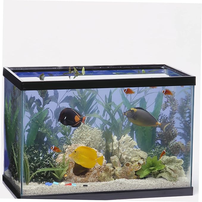 Happyyami 1set Fish Tank Gravels Natural Polished Aquarium Landscaping Stones for Terrarium and Fish Tank for Betta and Other Aquarium