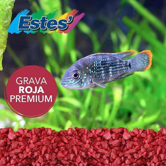 Spectrastone Special Red Aquarium Gravel for Freshwater Aquariums, 5-Pound Bag