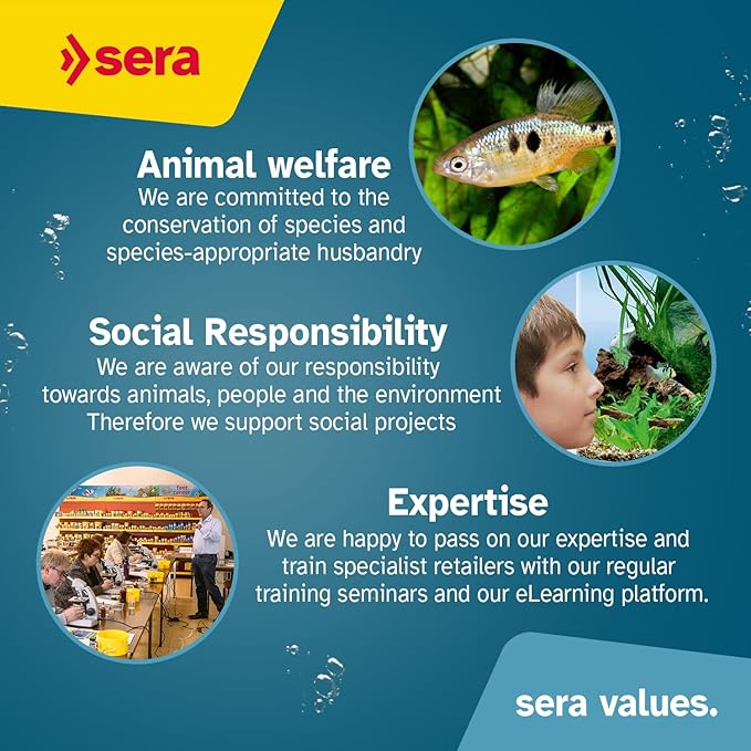 Sera Discus Color Gran 250ml (8,4 fl oz) | Premium Discus Fish Feed with Natural Astaxanthin & Spirulina | Boosts Color Naturally | No Artificial Additives | Soft Granules for Easy Digestion