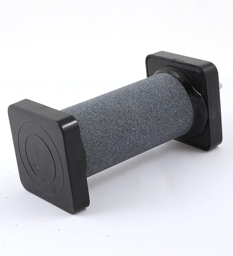 uxcell Black Mineral Bubble Air Stone Diffuser for Aquarium Fish Tank Pond Pump