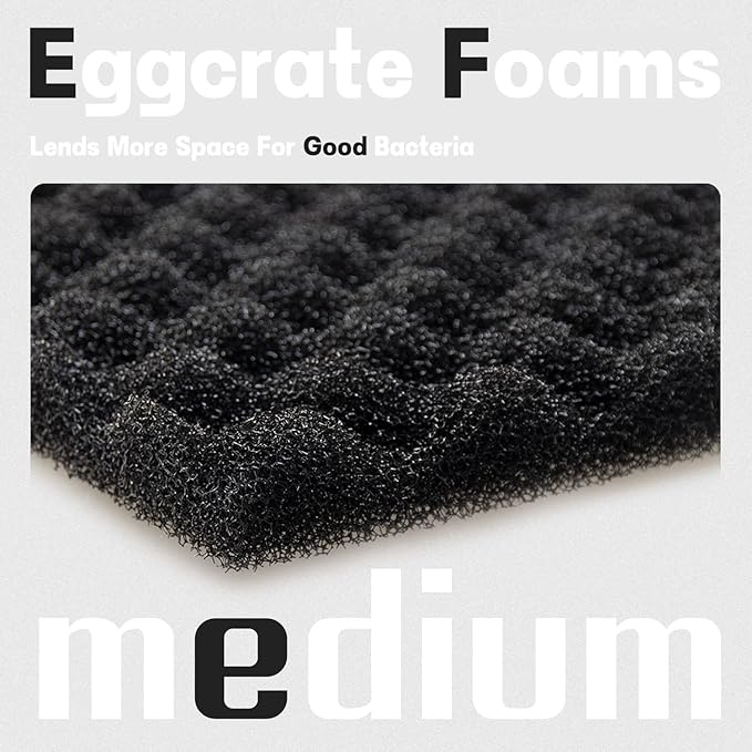 Fish Pond Foam Filter Sponge Set 25" X 18" Media (Pack of 1 Set)