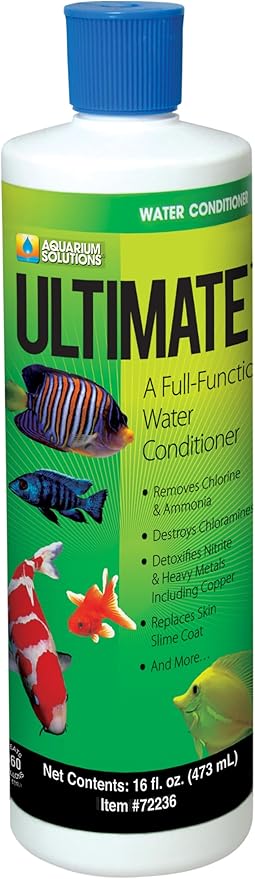 Hikari Usa AHK72236 Ultimate Cloram-X Water Conditioner for Aquarium, 16-Ounce
