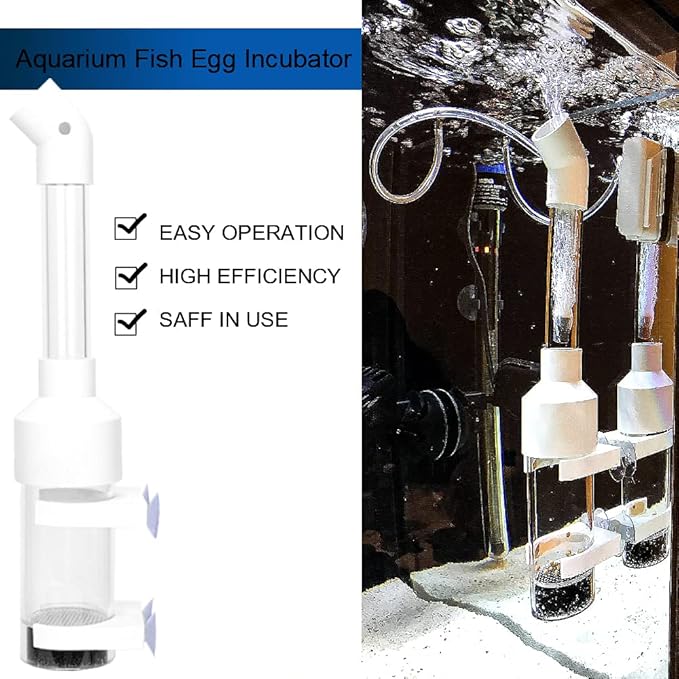 Fish Egg Tumbler Incubator Aquarium Cichlids Fish Hatchery Mouth-Brooding 50mm