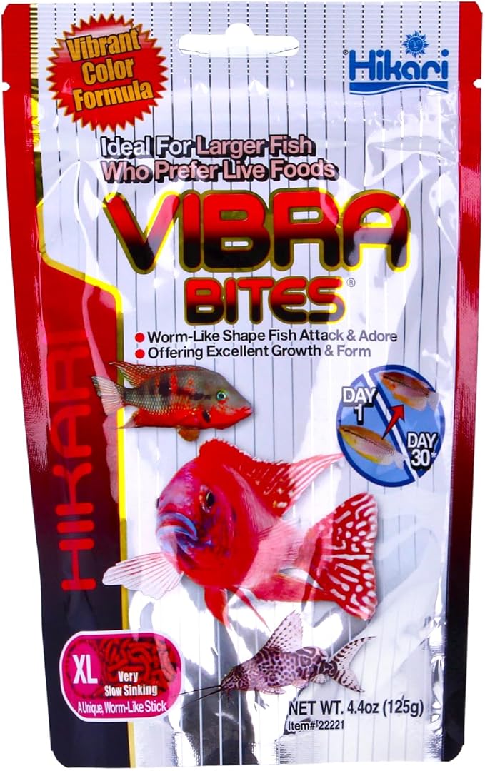 Hikari Vibra Bites Extra Large Tropical Fish Food