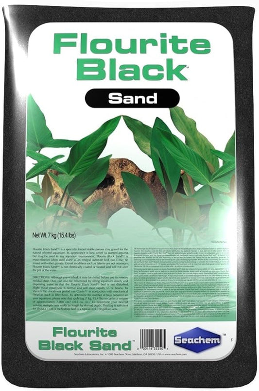 Flourite Black Sand, 15.4 Pound (Pack of 1)