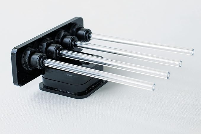 TL Reefs Magnetic Dosing Tube Holder (Black)