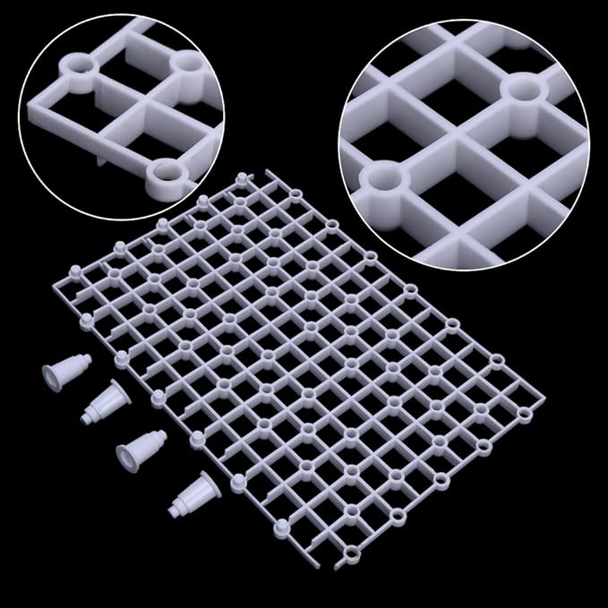 Aquarium Divider Tray Isolation Plate Grid Board Fish for Tank Dividers for Mix Breeding 10in X7in Bottom Filter Heater Light Thermometers Gravel Sand Decorations Decorations