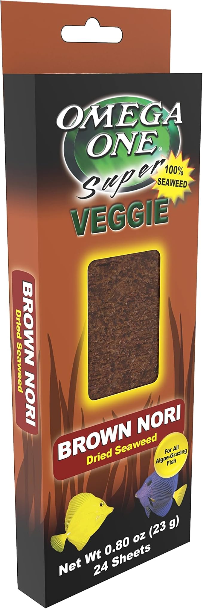 Omega One Seaweed, Brown, 24 Sheets Each (1 Pack)