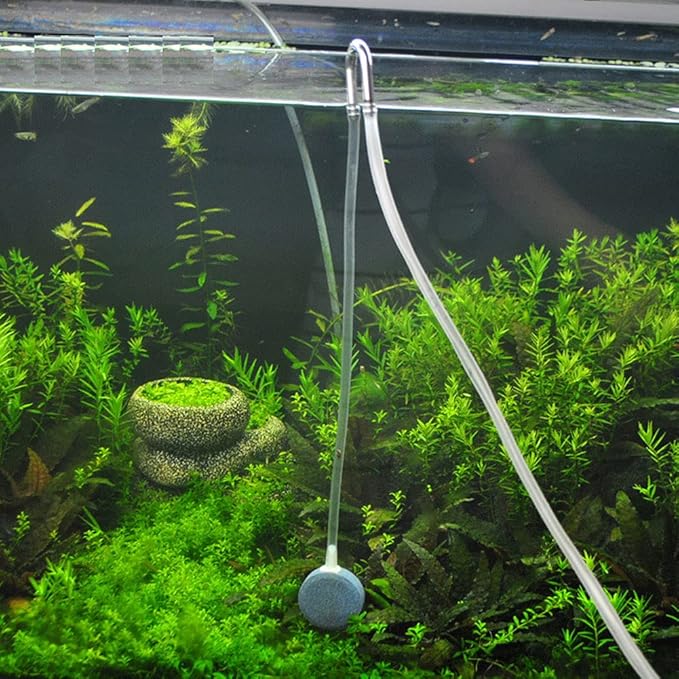 luzen 2Pcs Stainless Steel Aquarium U-Shape Tubes Fish Tank Air Pump co2 Oxygen System U-Shape Tube Connector Aquarium Accessories, Silver