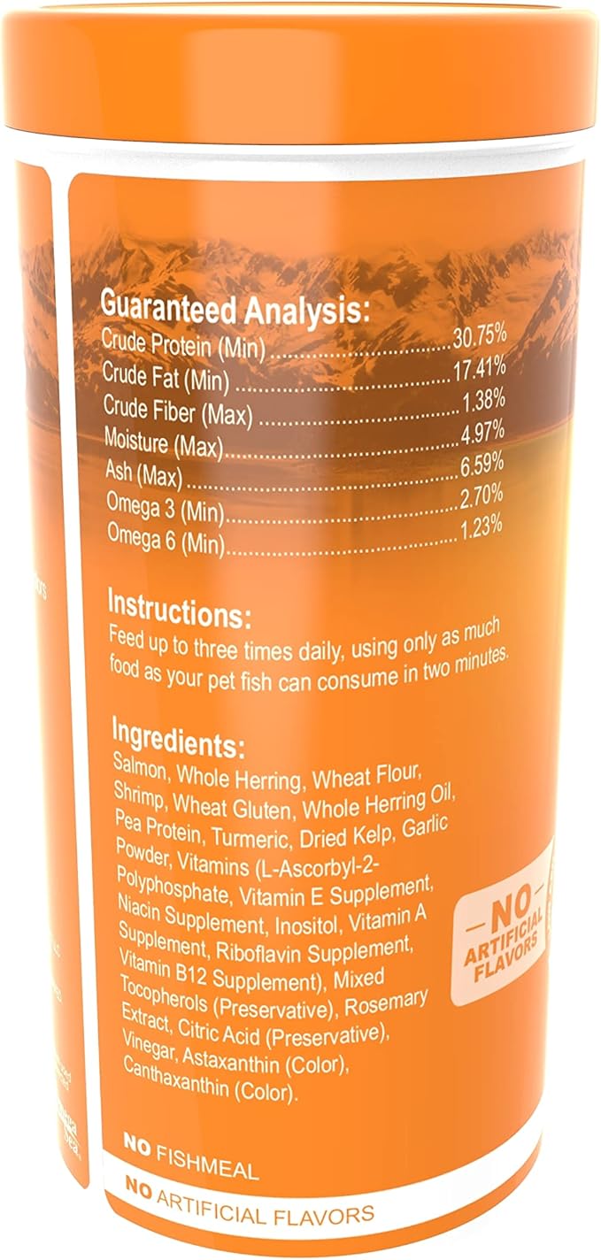 Omega One Goldfish Flakes, 2.2 oz.