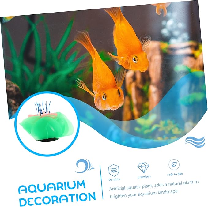 MERRYHAPY Aquarium Coral Adornment Lifelike Silicone Decorative Aquatic Plant Coral for Fish Tank Decoration Safe Non- Material for Aquarium Landscape