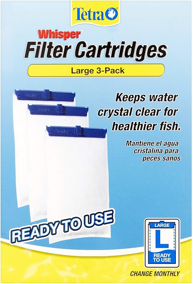 Tetra Whisper Large Aquarium Filter Cartridge 3pk
