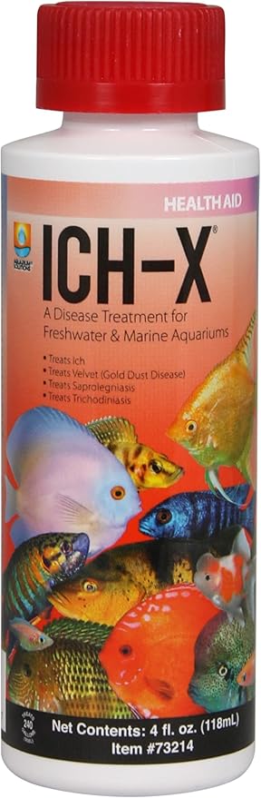Hikari Usa AHK73214 Ich-X for Aquarium, 4-Ounce