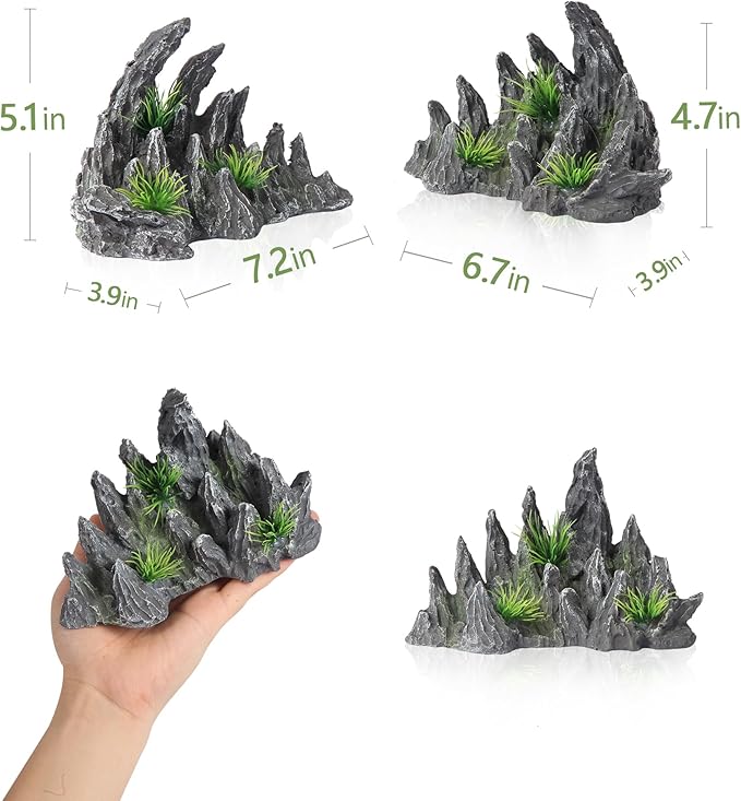 Fish Tank Decoration Aquarium Decor Accessories Resin Material