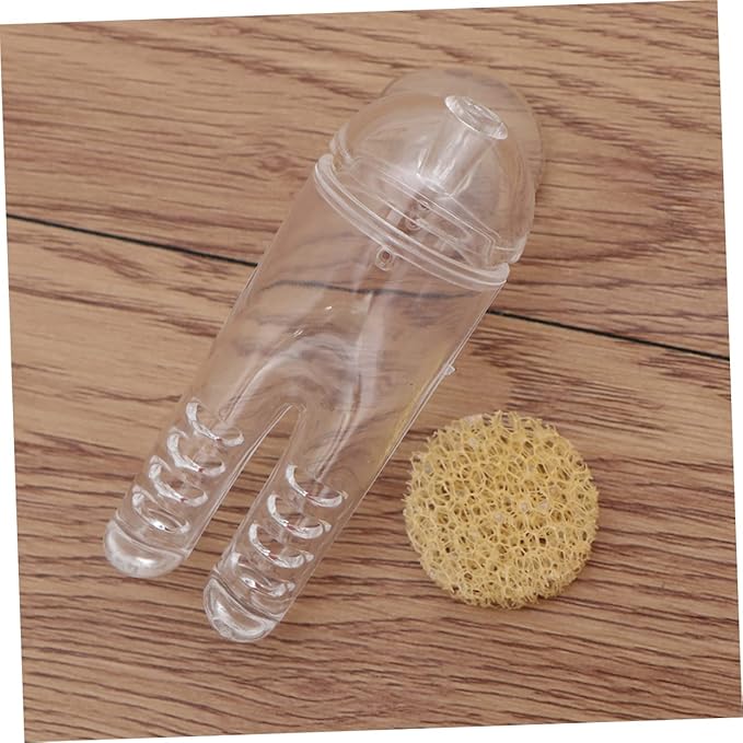 Aquarium Automatic Feeder Fish Food Feeder with Cover Shrimp Cup Easy to Install Odorless