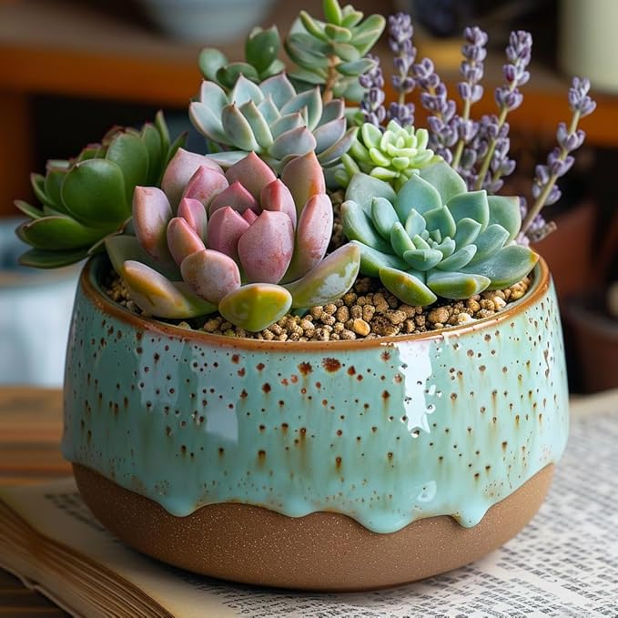 HappyFiller 2-5mm Decorative Succulent Cactus Gravel,Terrarium Small Rocks,Indoor Plants Orchid Soil Cover Stones,Candle Holder Vase Filler Decor Pebbles,0.88 LB Brown