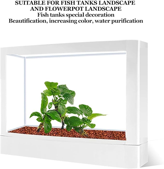 Aquarium Landscaping Gravel Volcanic Sand, Natural Porous Stone Pebbles 1L - Colorfast, Safe Water Purification, Ideal for Fish Tanks Decoration