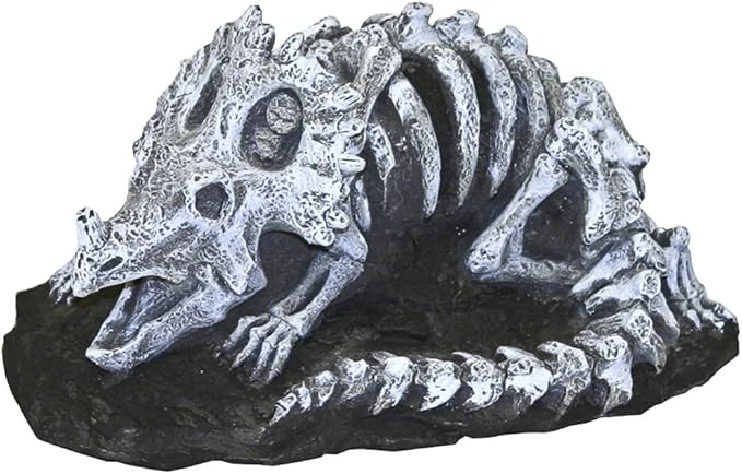 Blue Ribbon Pet Products Exotic Environments Triceratops Aquarium Ornament