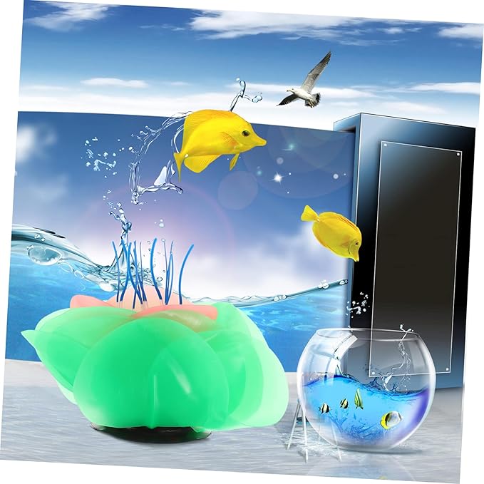 MERRYHAPY Aquarium Coral Adornment Lifelike Silicone Decorative Aquatic Plant Coral for Fish Tank Decoration Safe Non- Material for Aquarium Landscape
