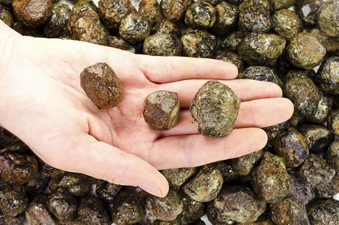 Fantasia Materials: 18 lbs Rhodolite Garnet Rough Stones from India