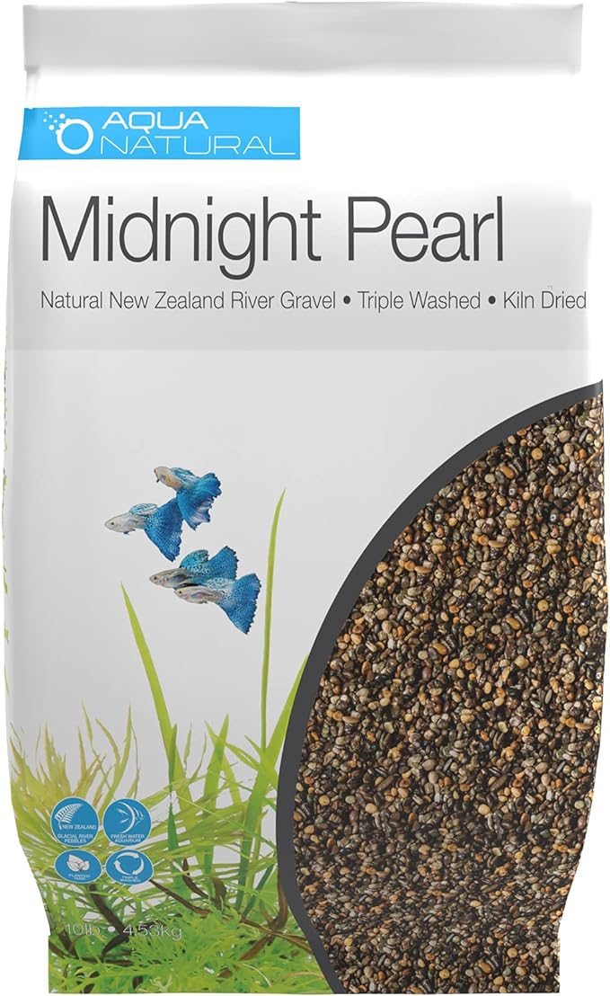 Aqua Natural Bio Substrate and Dry Substrate kit for New and existing Aquariums, Midnight (BIOKIT003)