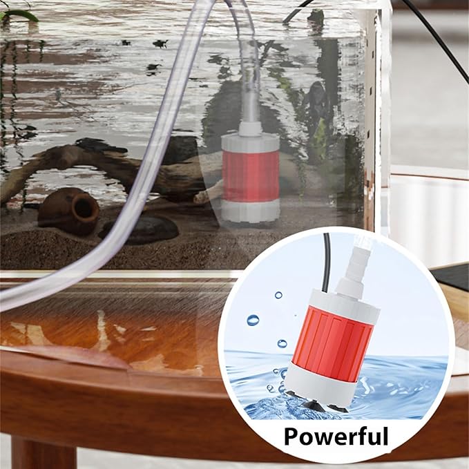Water Change Aquarium Gravels Systems for Sand Maintenance and Water Circulations Control Multifunctional Aquarium Press Type Waste Suction