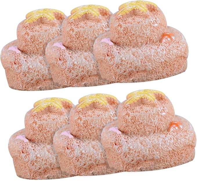 BESPORTBLE 6pcs Resin Crafts Decoration Sand Beach Ornament for Fish Tank Aquariums Style Landscape Accents for Home and Craft Projects