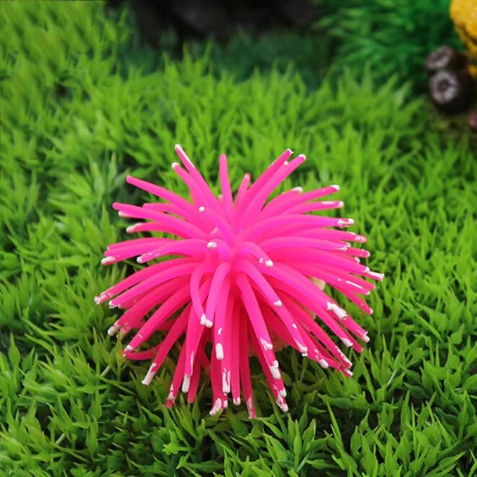 POPETPOP Pink Artificial Water Plants Fake Coral Aquatic Plant Fish Tank Aquarium Decoration