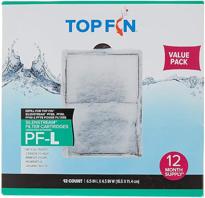 Top Fin Silenstream Large PF-L Filter Cartridges Refill